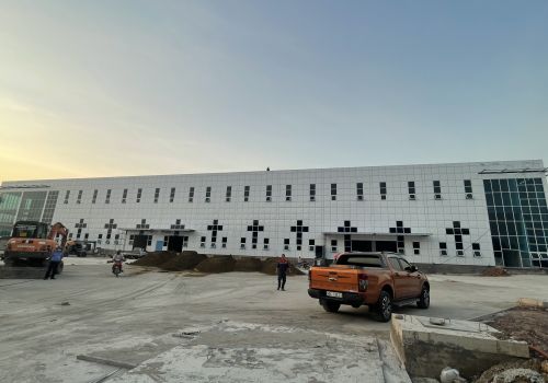 HƯNG BẢO TRIỂN KHAI HỆ THỐNG CCTV, PA, LAN - TEL, AccessFloor NHÀ MÁY UJU VINA THÁI NGUYÊN 